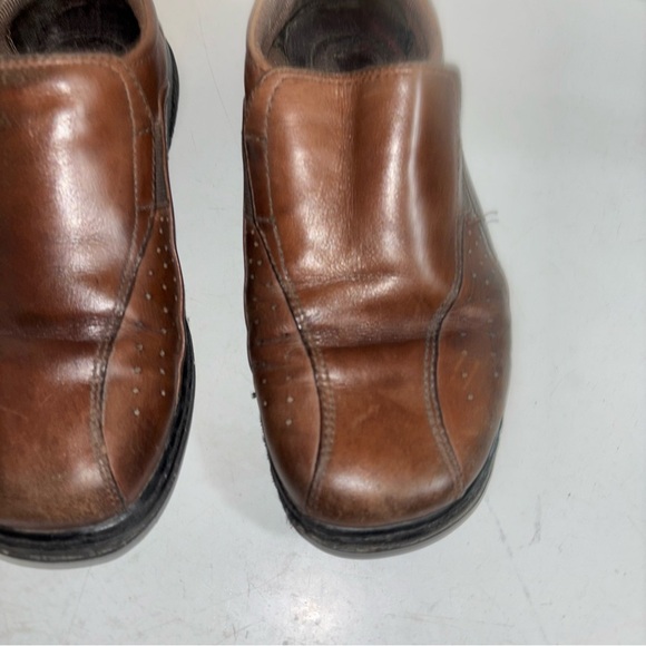 Dr. Scholl’s MaryAnne women’s brown leather slip on loafers in size 7.5 - Picture 7 of 14